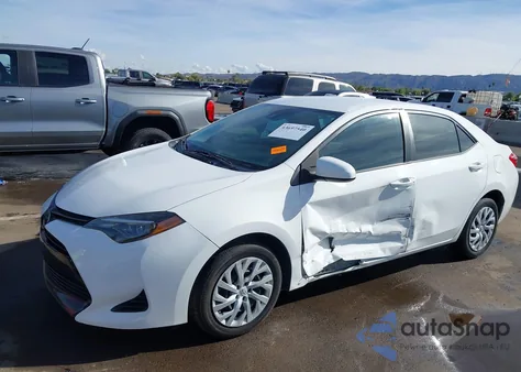 2019 Toyota Corolla Le z USA, uszkodzony, nr VIN 5YFBURHE7KP858544